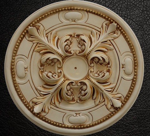 Rosone gesso decorato - in,