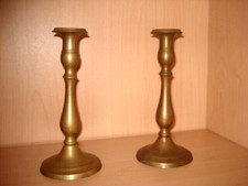 COPPIA CANDELABRI D'EPOCA IN