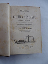 SBRIZIOLO E TODARO-TRATTATO CHIMICA GENERALE INORGANICA ED ORGANICA-NAPOLI 1882