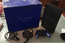 Sony PS2 FAT PAL PlayStation Boxed Console Perfetta Funzionante Controller +Cavi