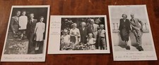 3 Cartoline Famiglia Savoia in