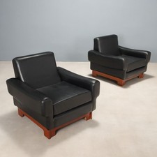Poltrone vintage legno - poltrone,
