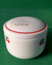 VECCHIA ZUCCHERIERA IN PORCELLANA CILIEGIE RICHARD GINORI VINTAGE. CD57