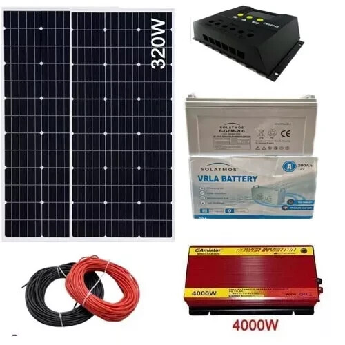 Kit fotovoltaico 3kw pannello - kit,