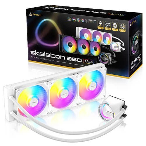Antec skeleton 360 - 360, bianco