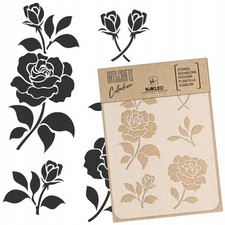 Stencil Scrapbooking Decoupage