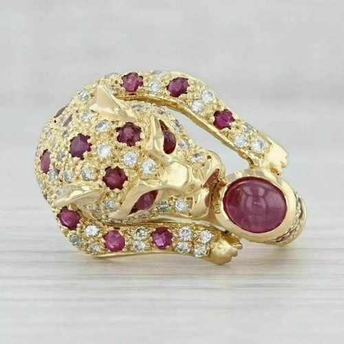 Anello leopardo pantera