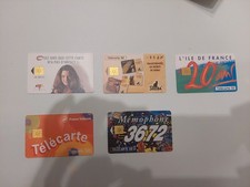 Carta Telefonica - Lotto Francese