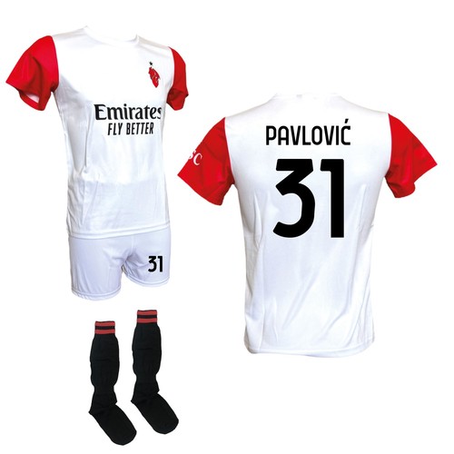 Kit maglia bianca pavlovic - kit,