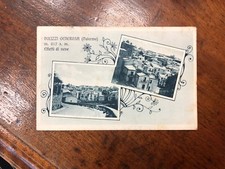 CARTOLINA POLIZZI GENEROSA EFFETI DI NEVE VIAGGIATA 1935 SUBALPINA AC