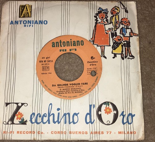 Disco vinile giri - 45,