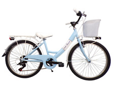 Cicli Tessari  - bicicletta da bambina bici  city bike 24'' per anni 9,10,11,12
