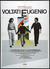 Voltati Eugenio Dalila - Lazzaro Luigi Comencini andrè blier Poster Manifesto 2F