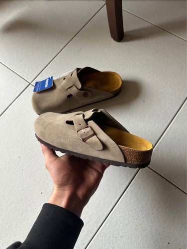 Birkenstock boston taupe size - birkenstock,