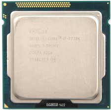 Processore CPU Intel Core i7-3770K 4C/8T, 3.50-3.90GHz, tray
