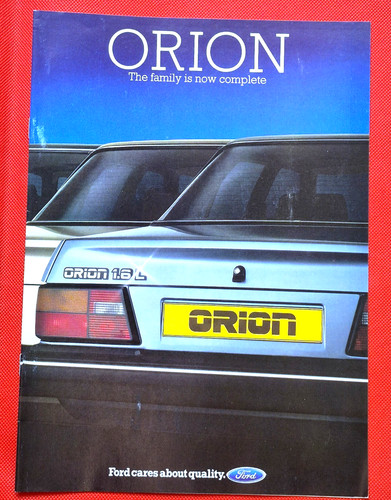Brochure vendita ford orion - brochure,
