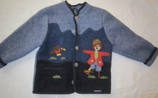 Giesswein Austria - giacca in lana cotta bambino/a 8 anni vintage - perfetta 