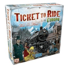 Ticket ride europa board - ride,