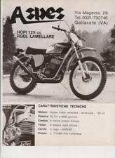 advertising Pubblicità-MOTO ASPES HOPI 125 RGEL 1975 MOTOITALIANE REGOLARITA