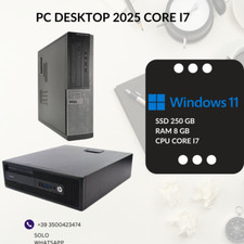COMPUTER DESKTOP I7 SSD 8 GB