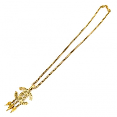 Collana chanel coco mark oro - collana,