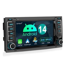 Per VW T5 Multivan Transporter DAB+ Android 14 autoradio Carplay GPS Navi RDS BT