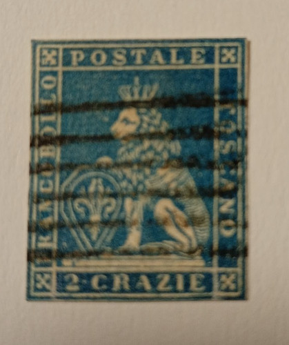 Toscana 1857 marzocco - 1857, 1
