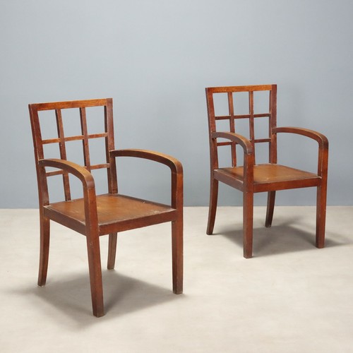 Coppia poltroncine art déco - coppia,
