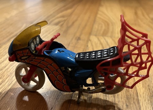 Corgi spider man moto - spider-man,