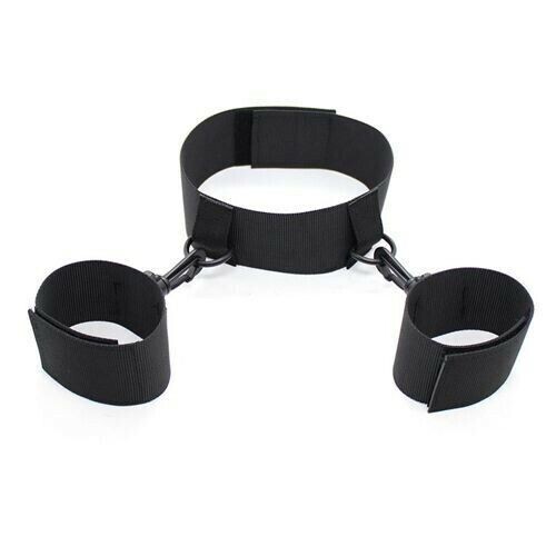 Collare bondage con - , manette