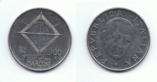 Moneta 100 lire - moneta, guglielmo
