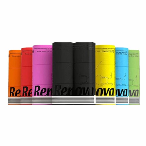 Carta igienica colorata renova - carta,