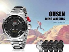 OHSEN Men Sport Watches