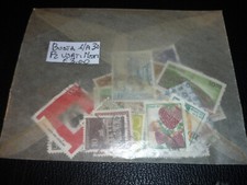 BUSTA FRANCOBOLLI USATI SERIE