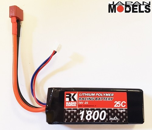 Lipo 1800mah 25c - 7.4v,