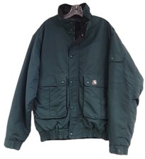 GIACCA UOMO CARHARTT PUFFER J71MLL SCUDO DA LAVORO FODERA TRAPUNTATA CAPPOTTO VERDE XL