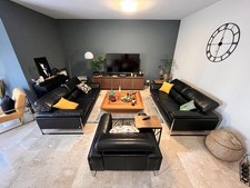 Set Divani Designer in Vera Pelle "Nirvana" di Calia Italia