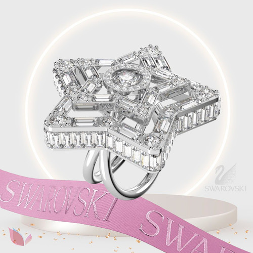 Anello cocktail swarovski - cocktail,