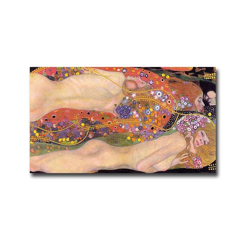 Water serpents klimt - serpents,