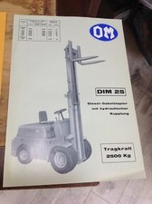 DEPLIANT PUBBLICITARIO VINTAGE MULETTO OM DIM 25 1965 