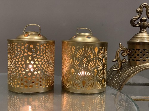 Stile antico metallo lanterna - stile,