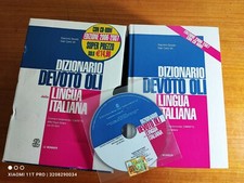 DIZIONARIO DEVOTO OLI della LINGUA ITALIANA LEMONNIER 2007 NUOVO CON CD E BOX