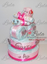 Torta Pannolini Moto pampers +