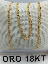 Collana in oro giallo 750 18