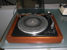 GARRARD  225 GIRADISCHI, FUNZIONANTE, PULEGGIA,  SPINA DIN 5, LEGNO (leggi note)
