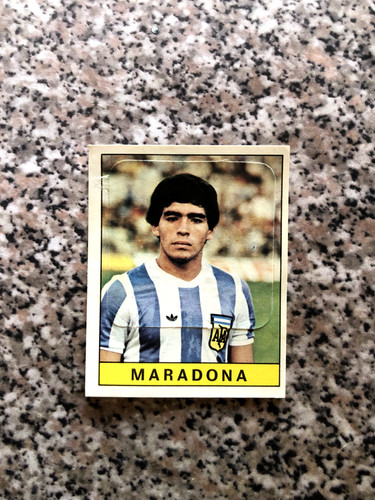 Maradona rookie 312 album - maradona,