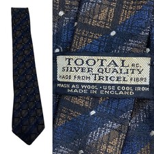 TOOTAL Cravatta Tricel Blu