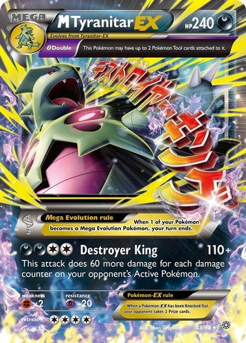 Mega tyranitar 98 - -, 43/98
