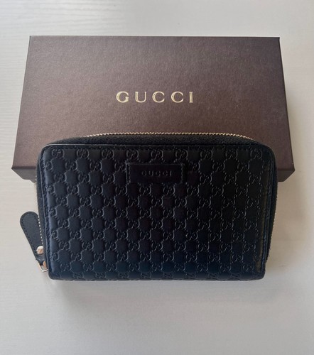 Portafoglio gucci nero micro - nero,