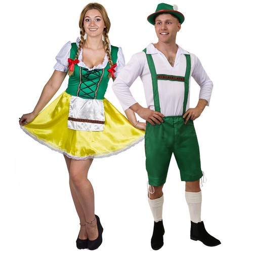 Costume adulti coppie bavaresi - adulti,